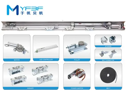 YF200 مشغل الباب المنزلق الأوتوماتيكي