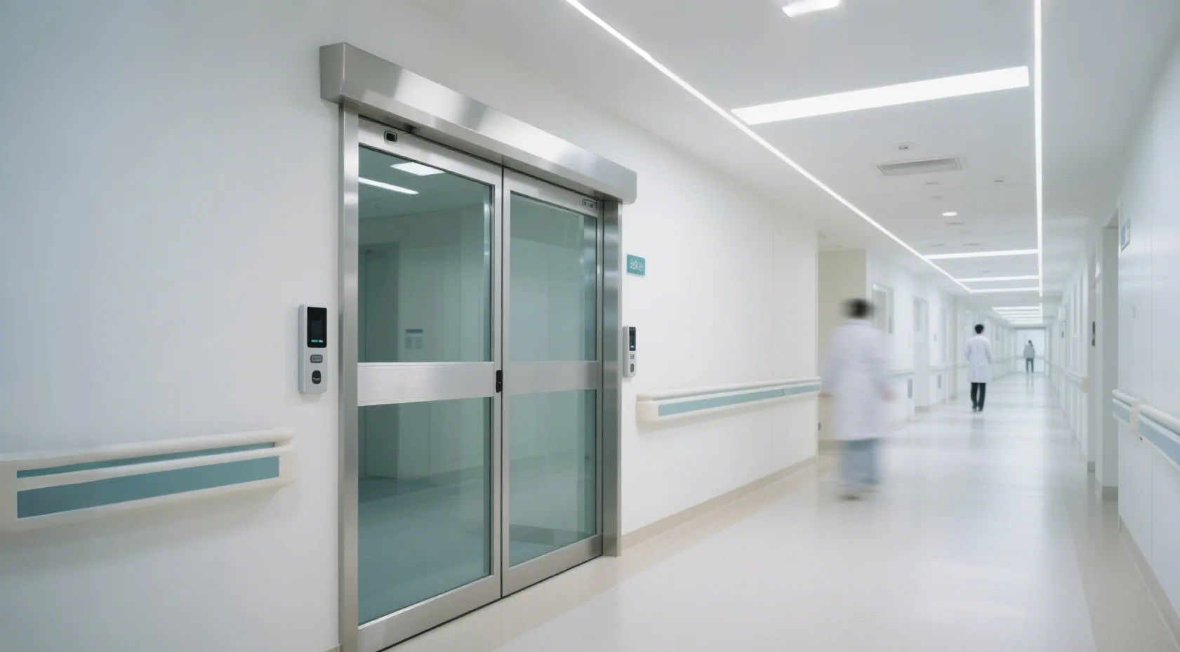 Por qué los hospitales prefieren los operadores de puertas batientes automáticas por seguridad
