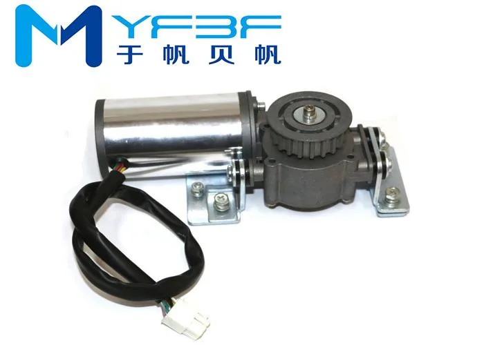 Características únicas del motor de CC para puerta automática YF150