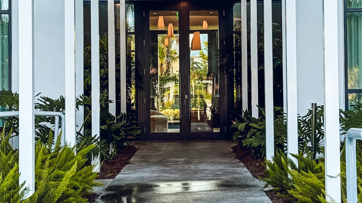 Discover the convenience of using automatic swing door operators