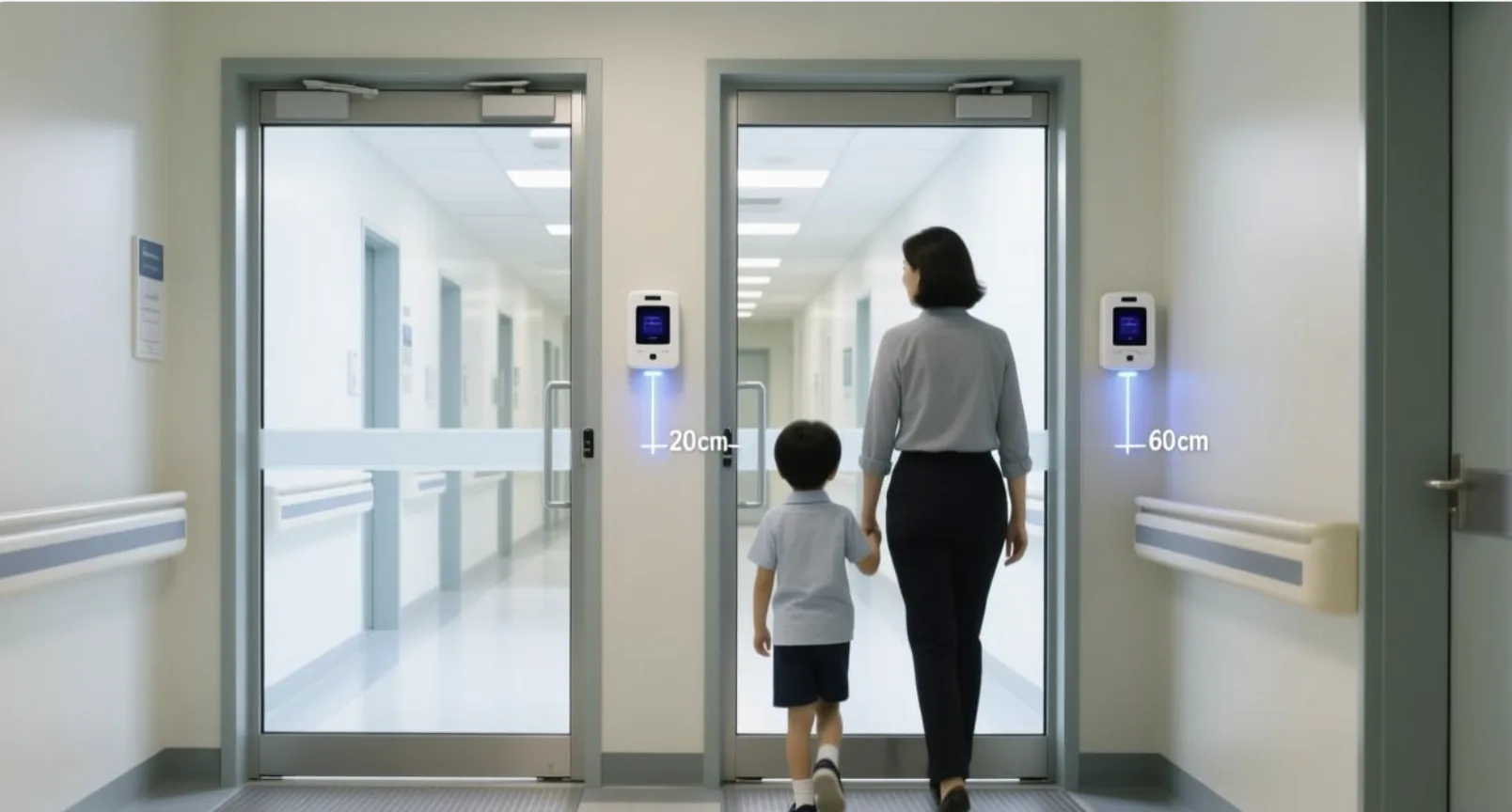 Automatic door sensors